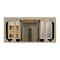James Martin Vanities 48'' Single Vanity, Whitewashed Oak w/ 3 CM Victorian Silver Quartz Top 424-V48-WWO-3VSL - alternate 3